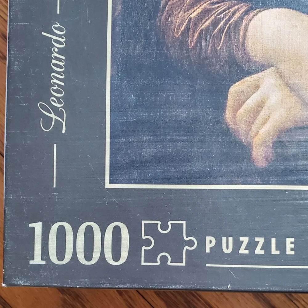 Clementoni 1000 Piece Jigsaw Puzzle MonaLisa Leonardo DaVinci Louvre Museum50x69